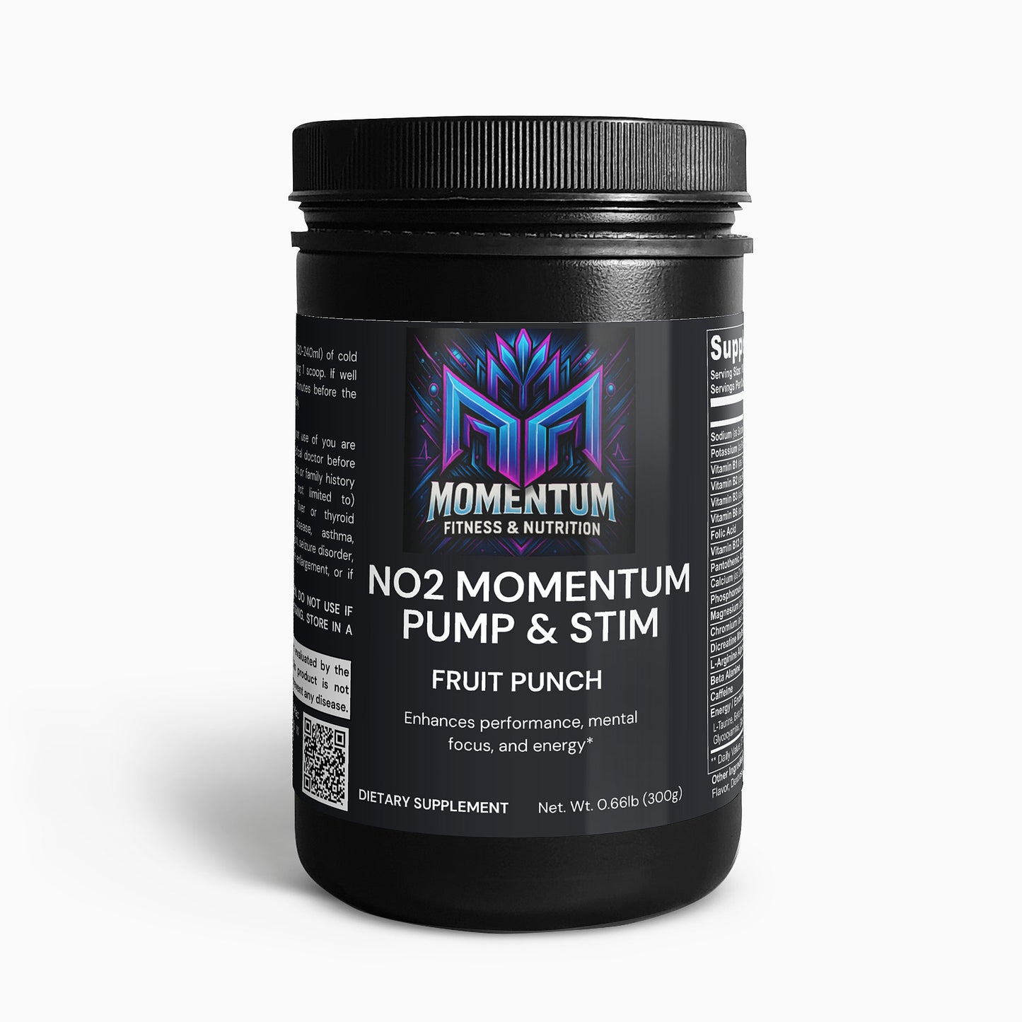 NO2 Momentum Pump & Stim (Fruit Punch)