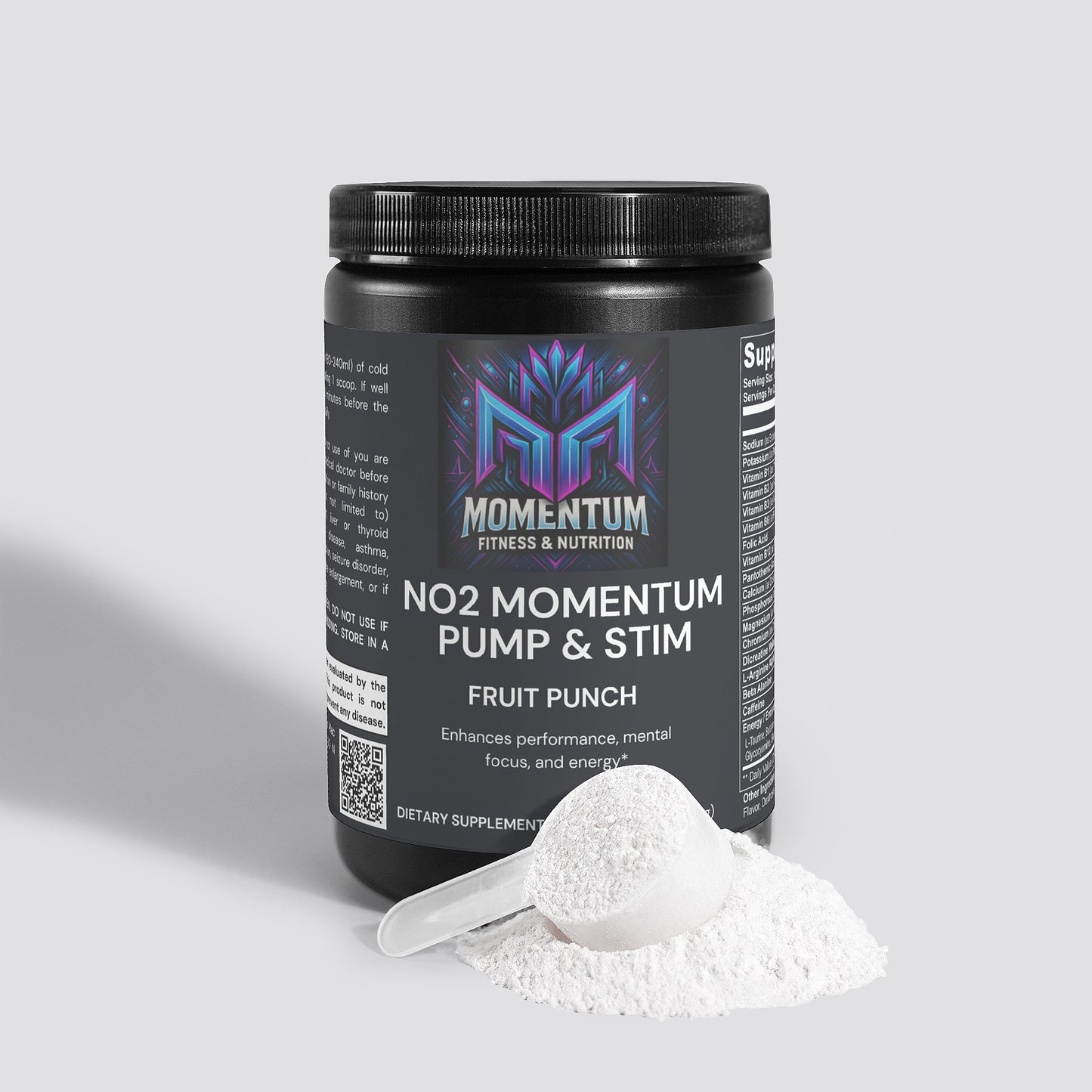 NO2 Momentum Pump & Stim (Fruit Punch)