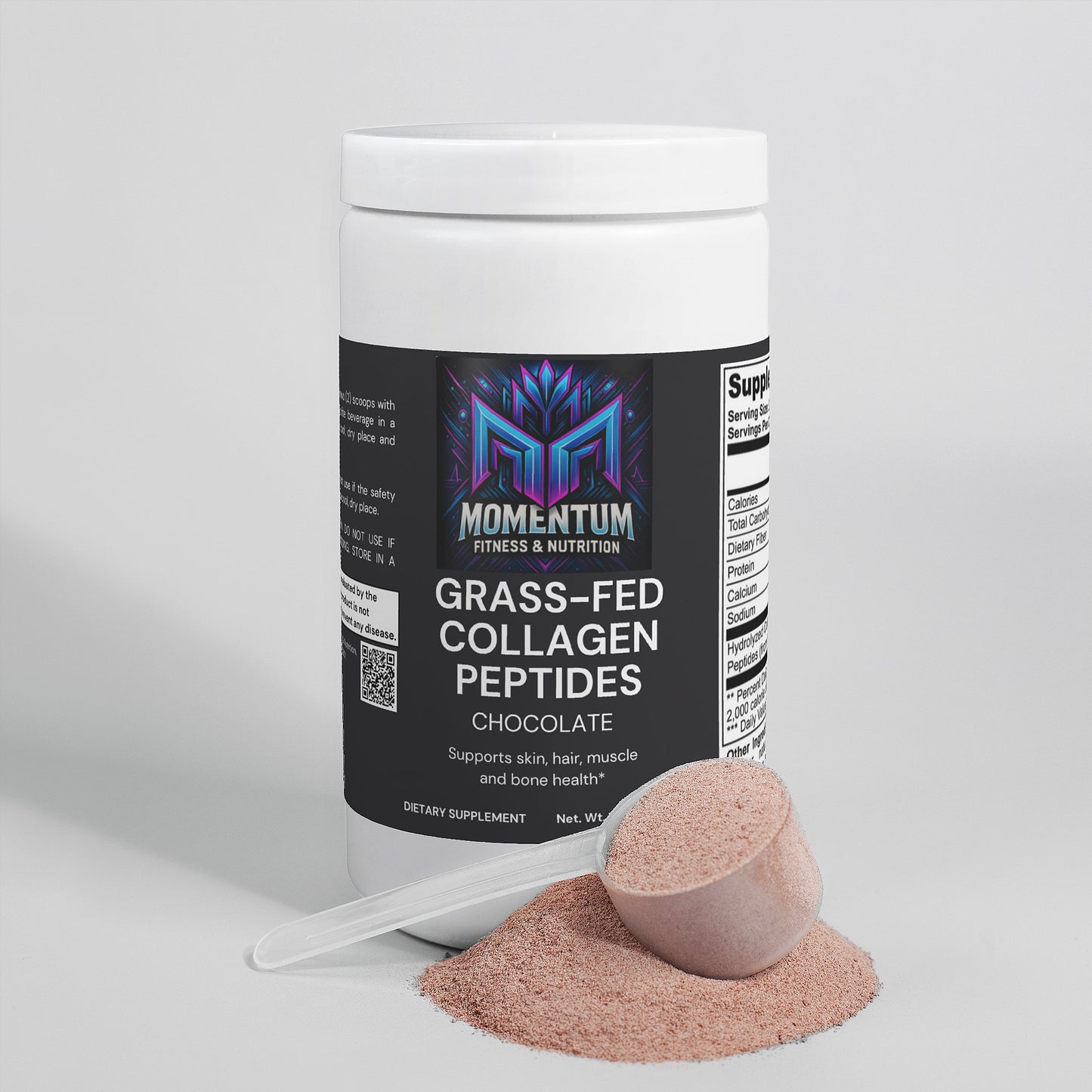 Grass-Fed Collagen Peptides Powder (Chocolate)