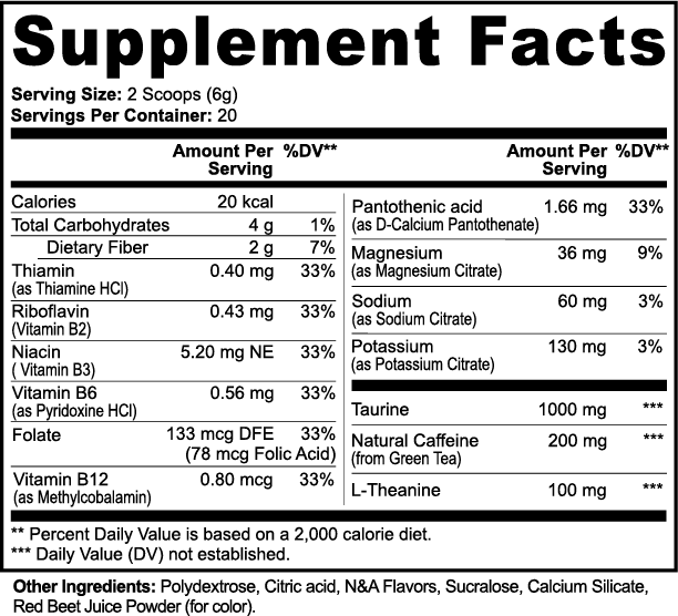 Momentum Powder (Guava Berry)